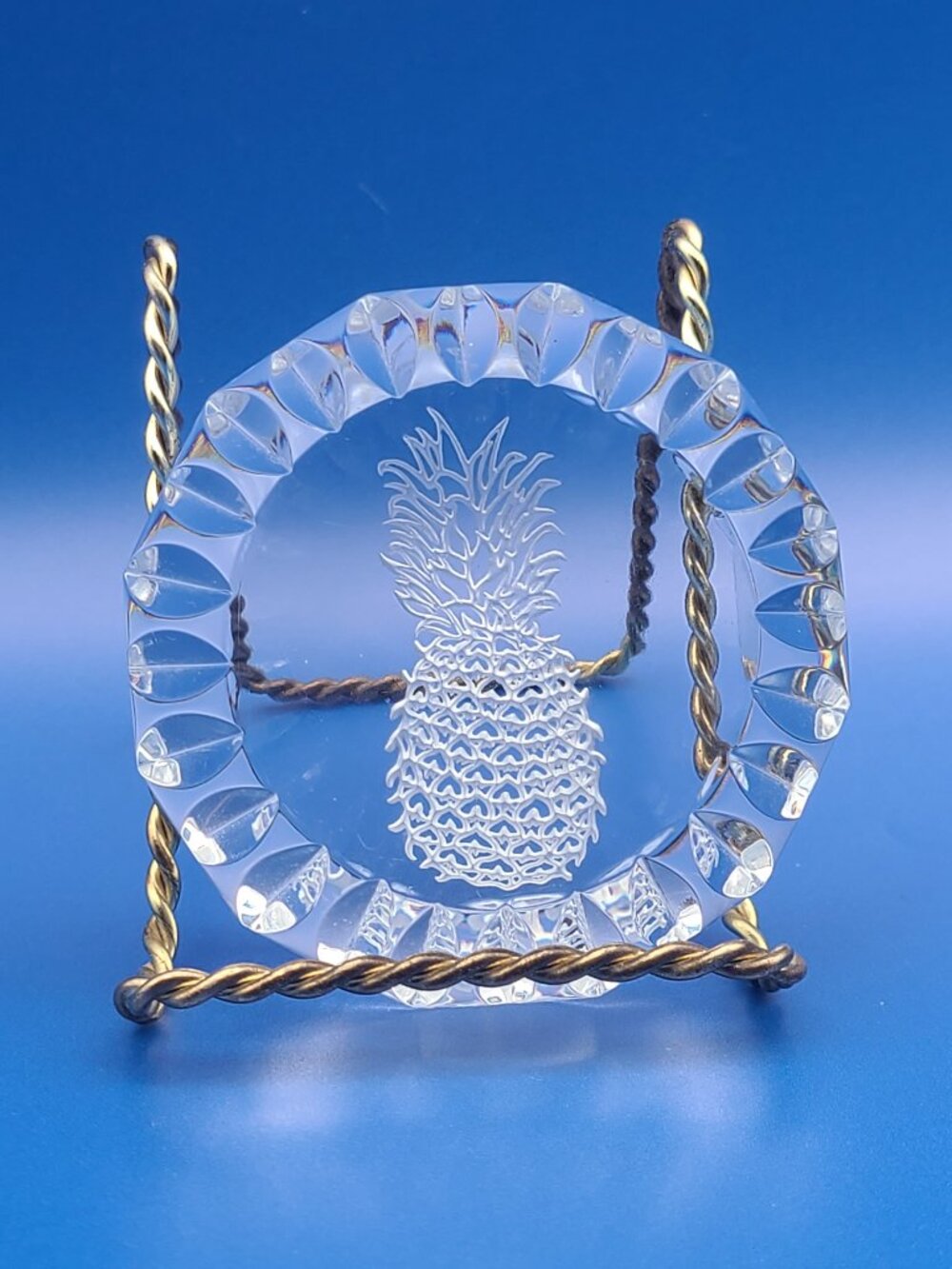 Waterford Crystal Hospitality Collection Cut Pineapple Paperweight